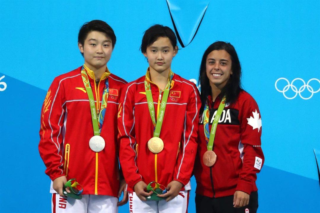 Ren Qian Takes Over As China Wins 3rd-Straight 10m Platform Gold