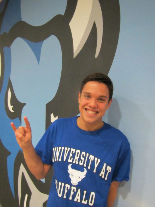 Victor Distance Swimmer Kai Wisner Verbally Commits to Buffalo Bulls