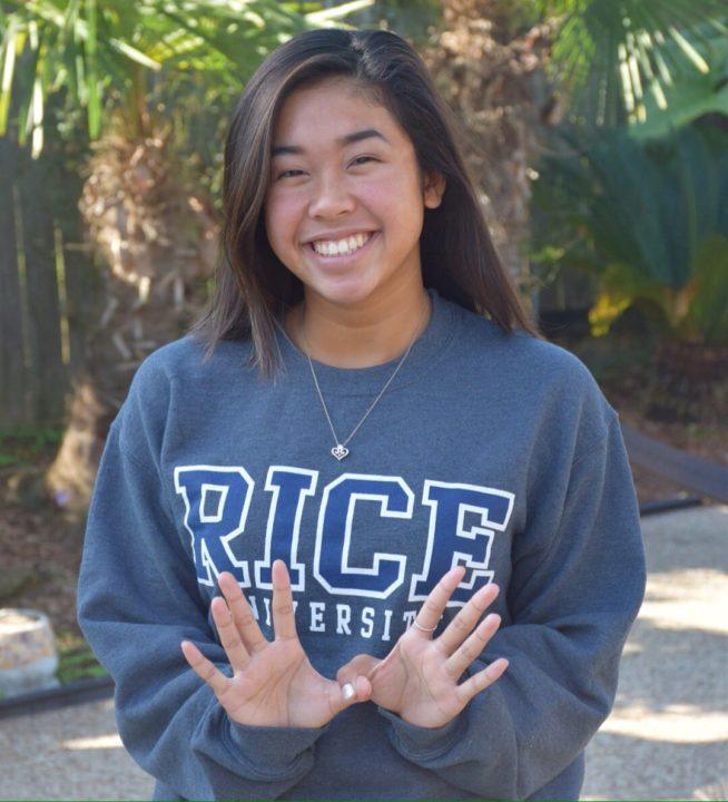 Rice Owls Pick Up Versatile Brittany Bui of First Colony Swim Team