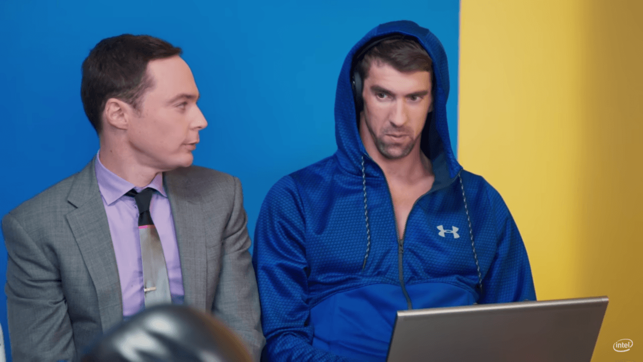#PhelpsFace Meets Jim Parsons In New Commercial (Watch)