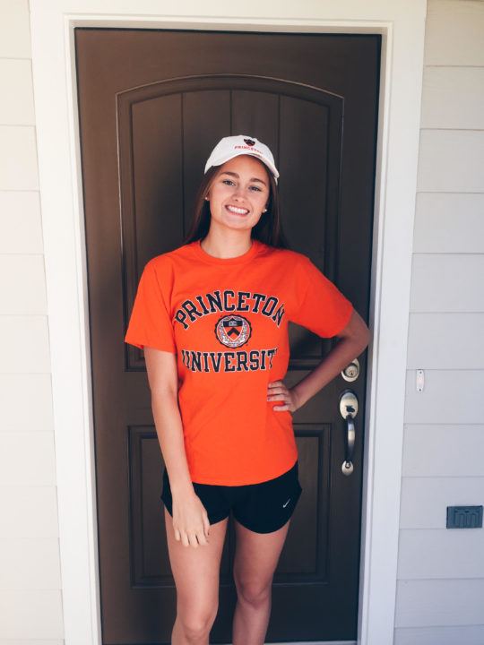 Auburn Aquatics’ Harley Lopez Miro Verbally Commits To Princeton