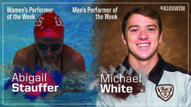 White, Stauffer Named Atlantic 10’s Performers Of The Week