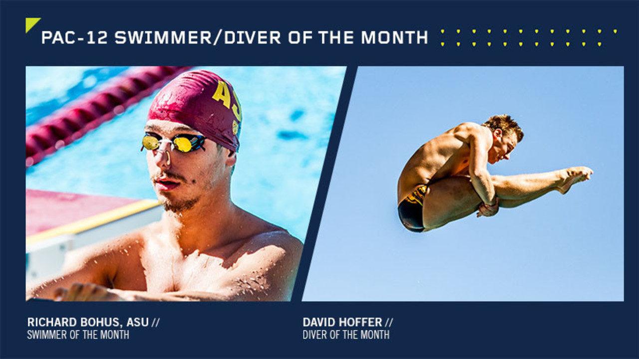 Arizona State Swimmers And Divers Earn Pac-12 Monthly Honors