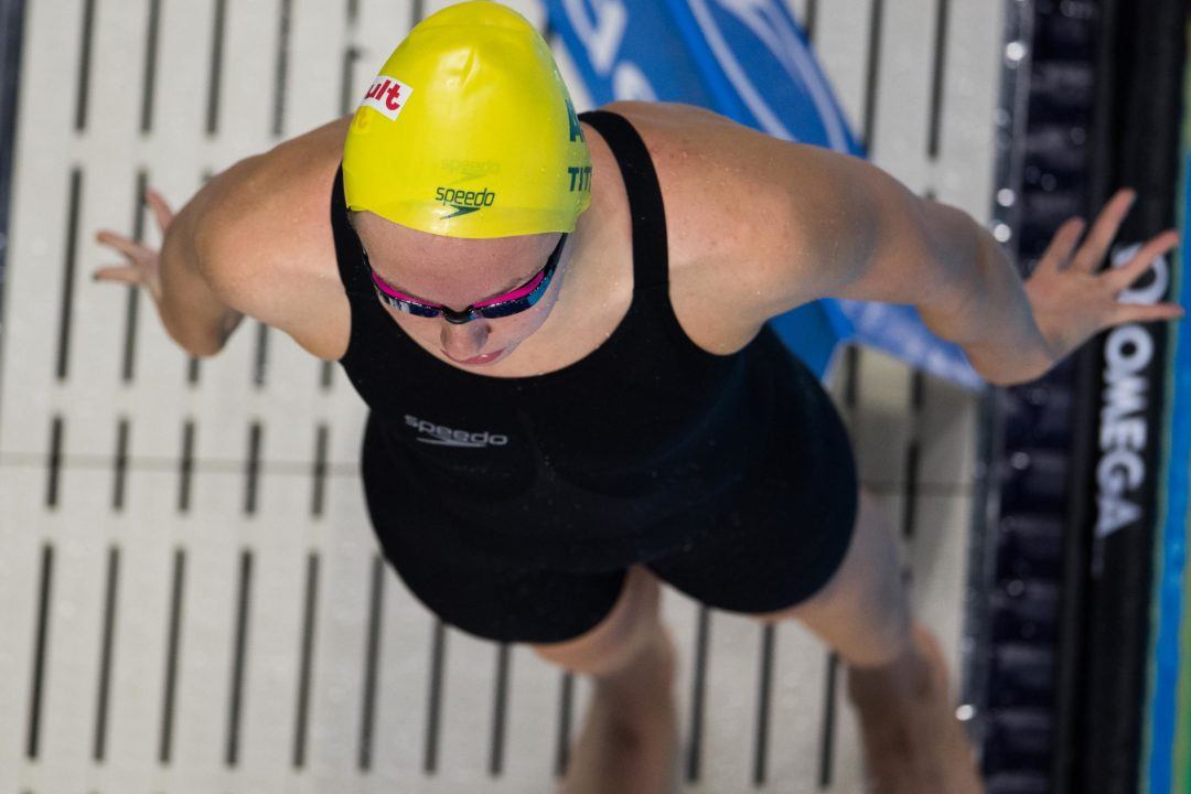 Titmus Produces Aussie 800 Free Age Group Record En Route To Gold