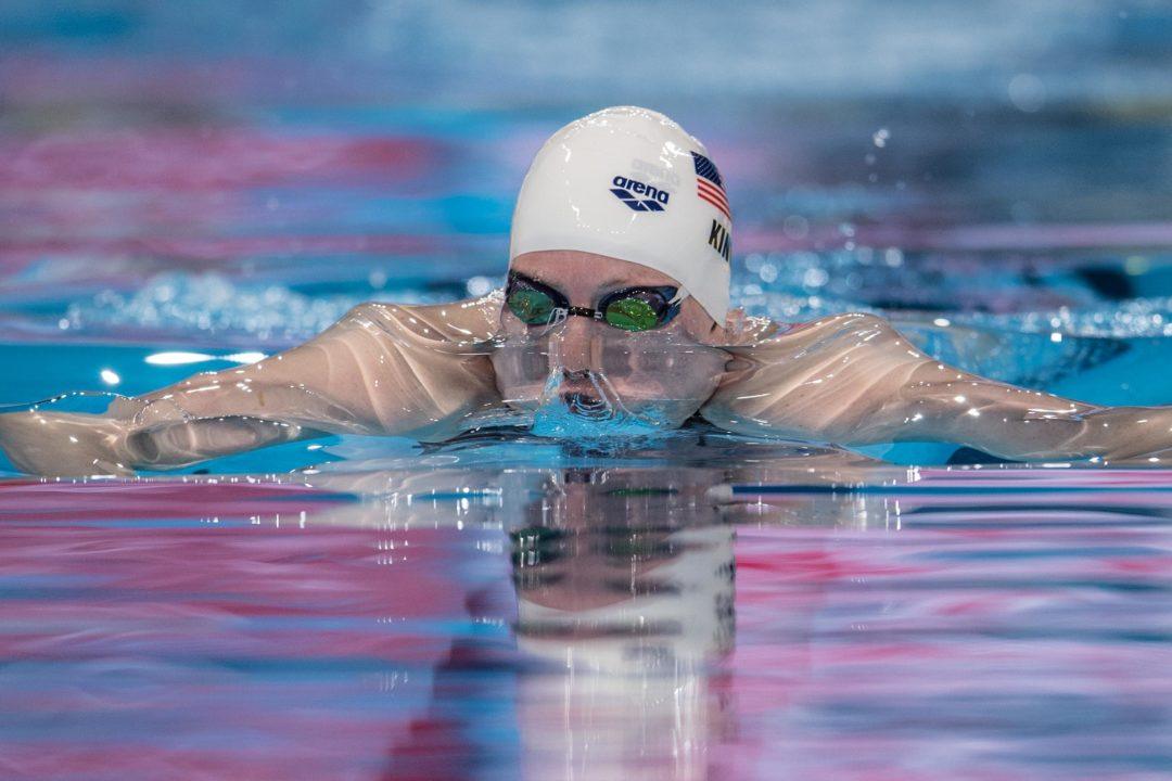 Lilly King Rips 56.17 Breaststroke Split, Fastest Ever Once Again