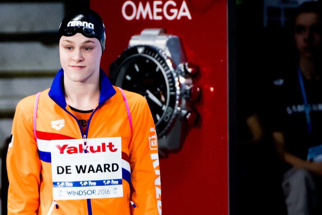 Maaike de Waard Hits 28.5/1:01.8 Backstrokes At KNZB Challenger Day 2