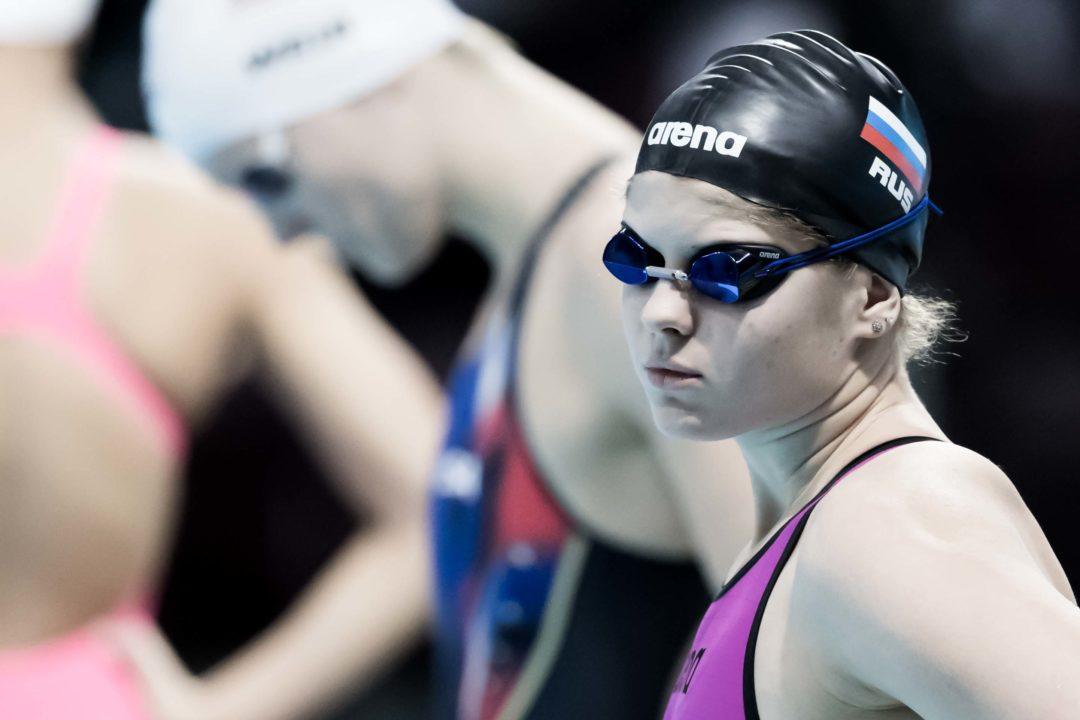 Kameneva Hits 54.1 100 Free On Day 1 Of Russian Federal District Meet