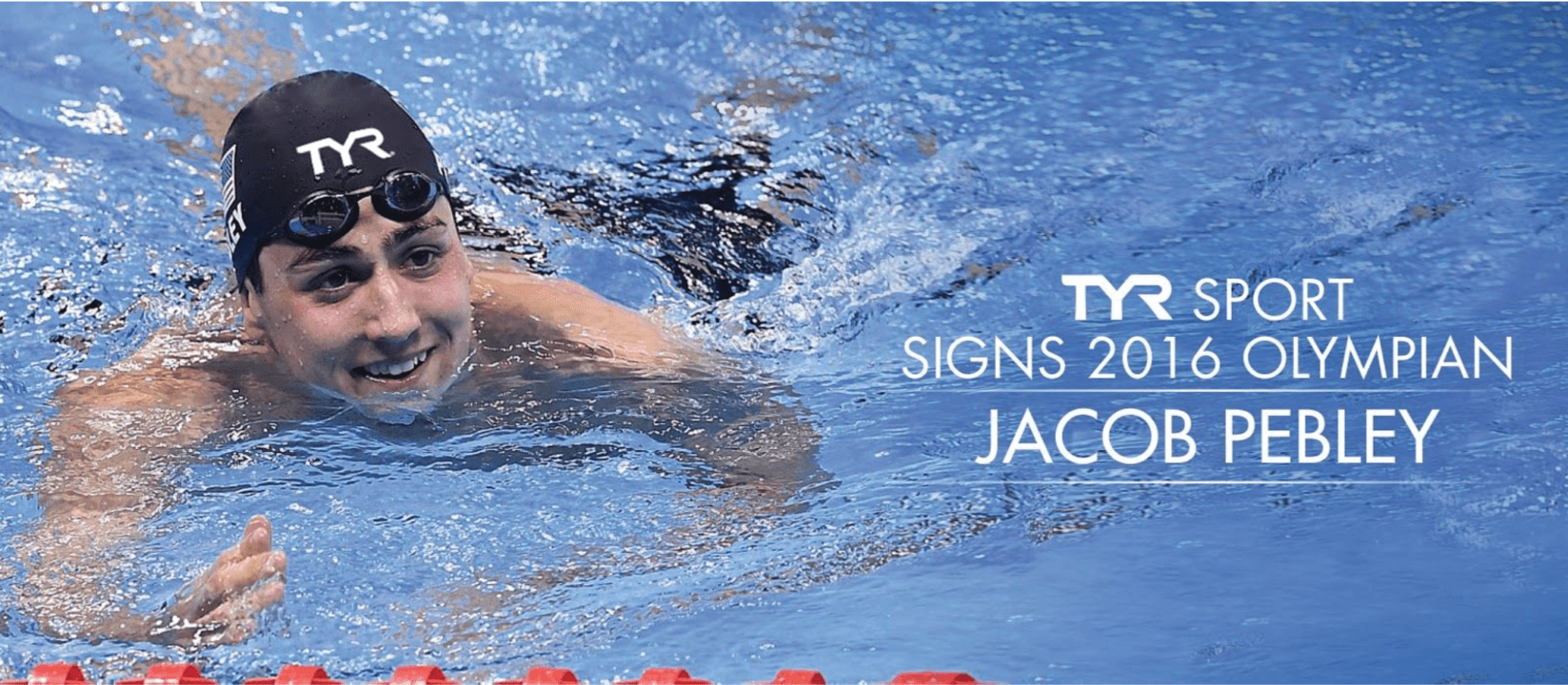 TYR Sport Signs 2016 Olympian Jacob Pebley