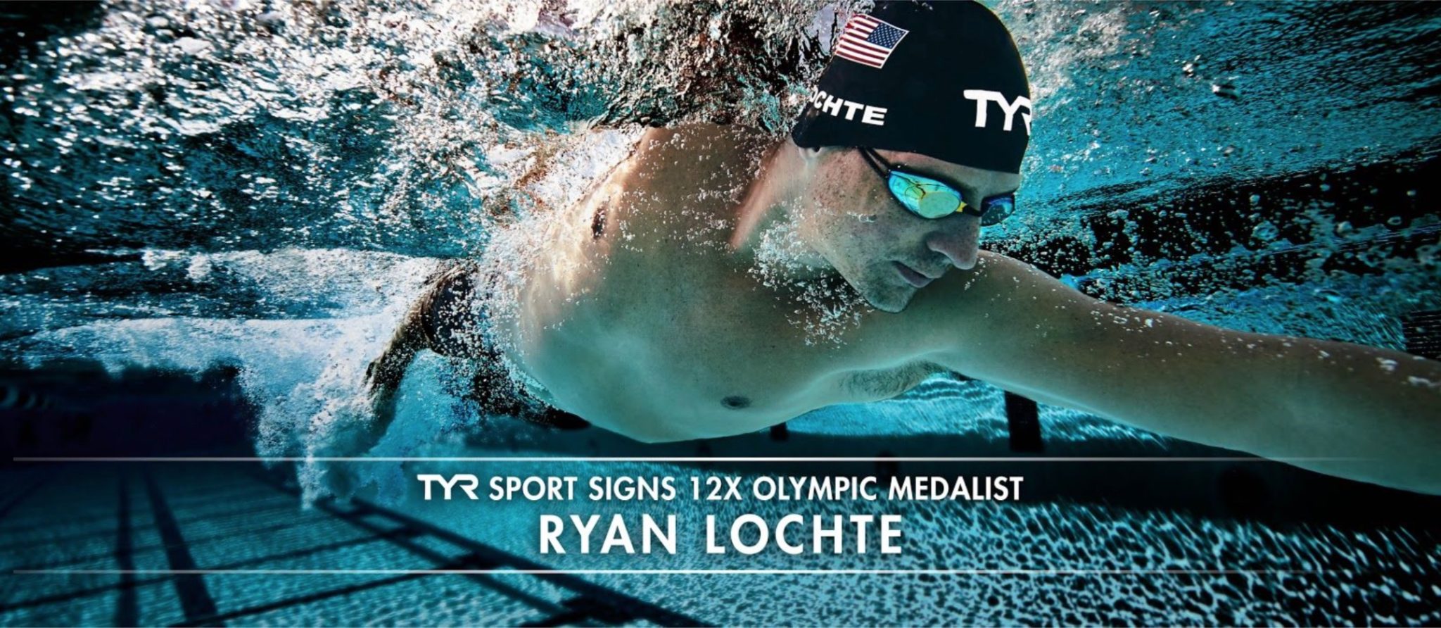 TYR Sport Signs 12-time Olympic Medalist Ryan Lochte