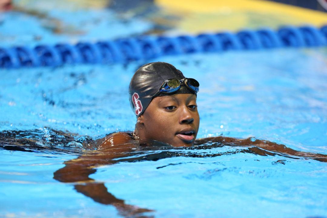 Simone Manuel Splits Fastest 50 Yard Free in History to Open Pac-12s