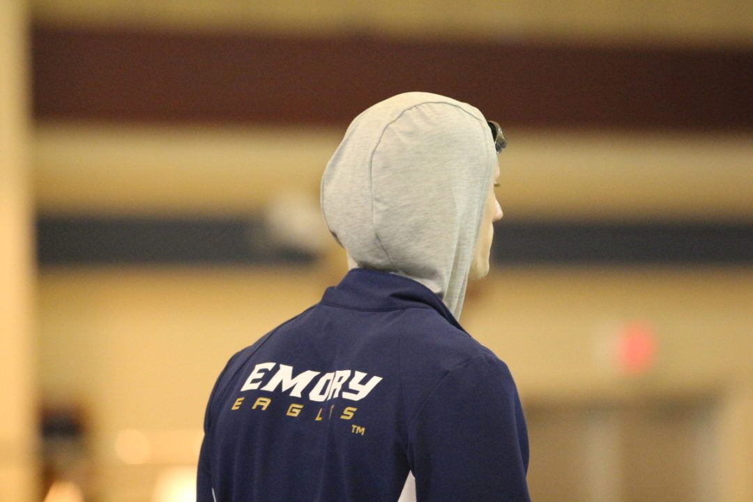 Emory’s Oliver Smith Breaks D3 Record in 50 Free with 19.37 in Prelims