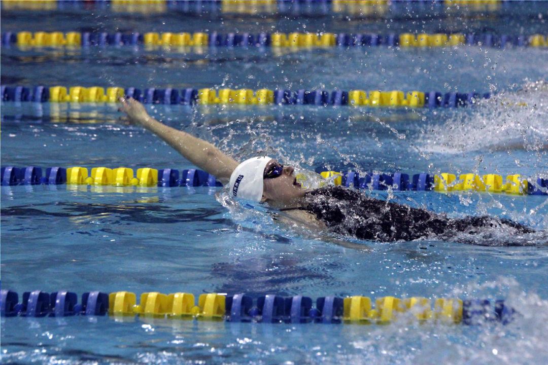 Queens’ Hanna Peiffer Breaks NCAA D2 Record in 200 Back with 1:54.48