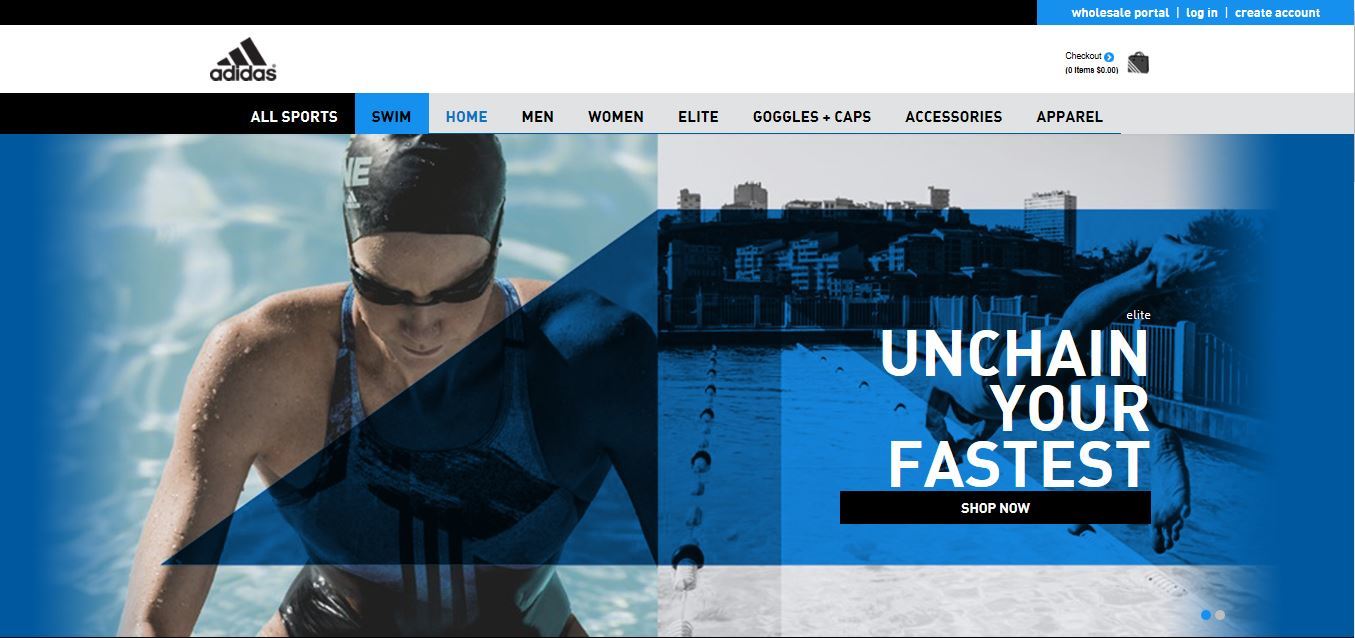 Adidas Swim Launches U.S. Ecommerce Website