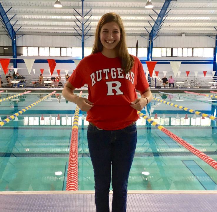YCF Breaststroker Delaney Carey to Swim for Rutgers in 2017-18