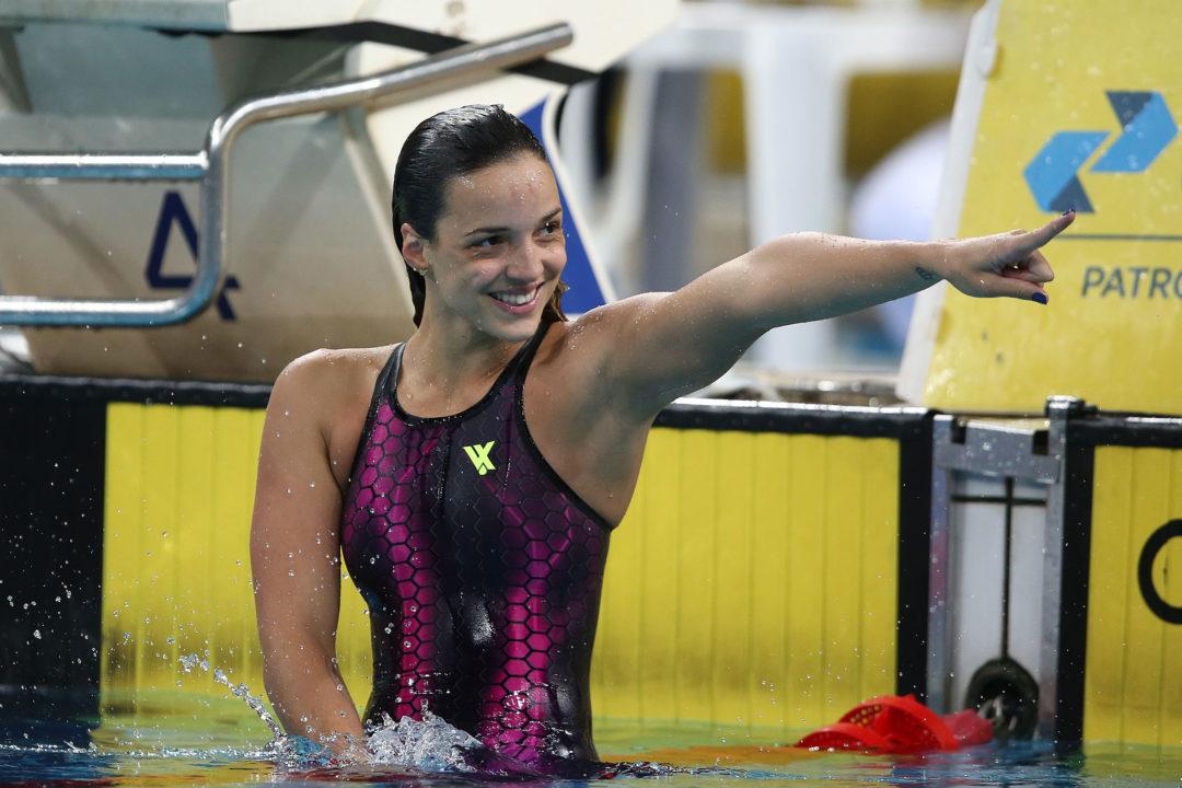 Jhennifer Conceicao Sneaks Under South American 50 BR Record In 30.42