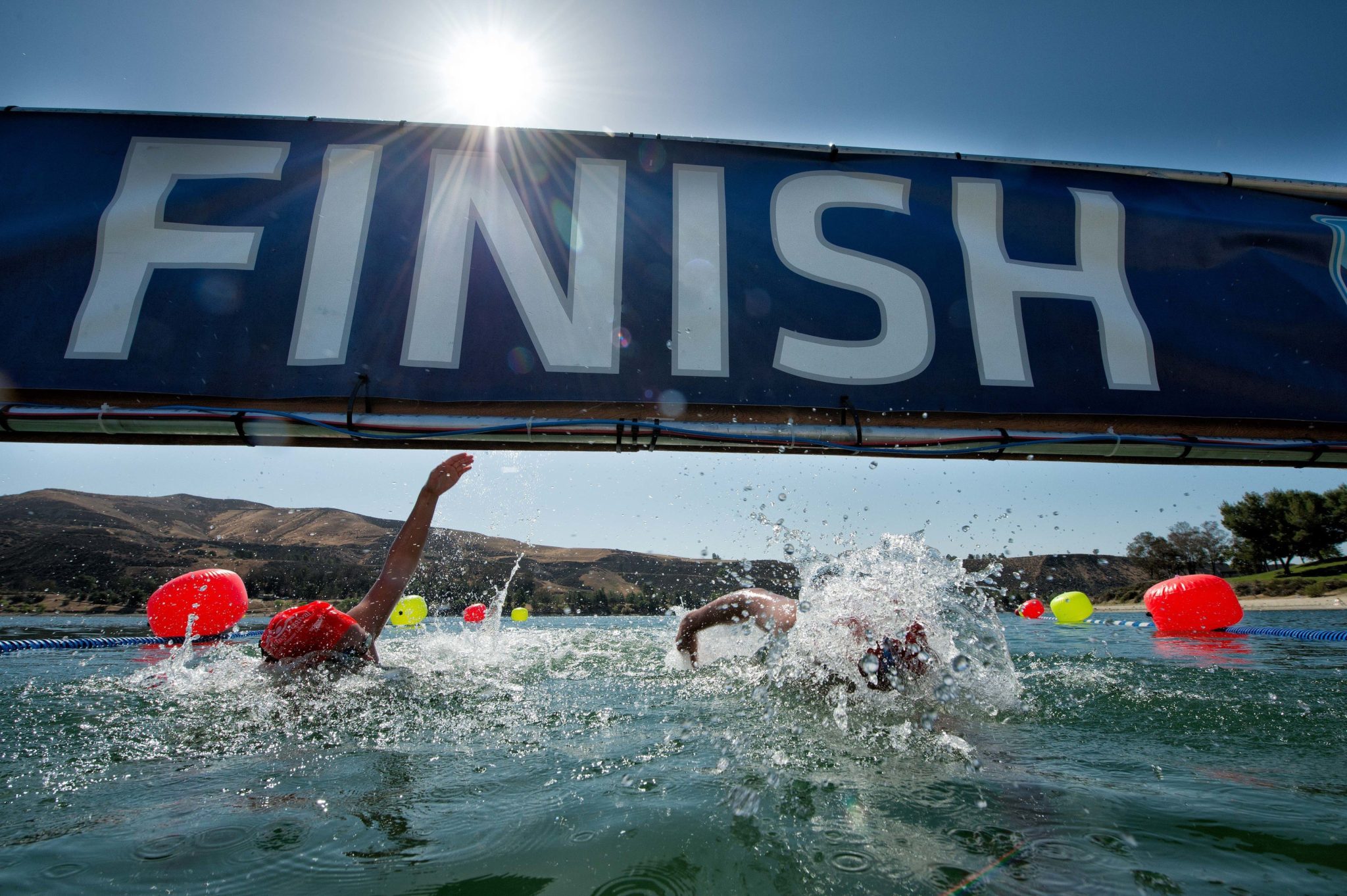 Open water swimming competitions in Italy