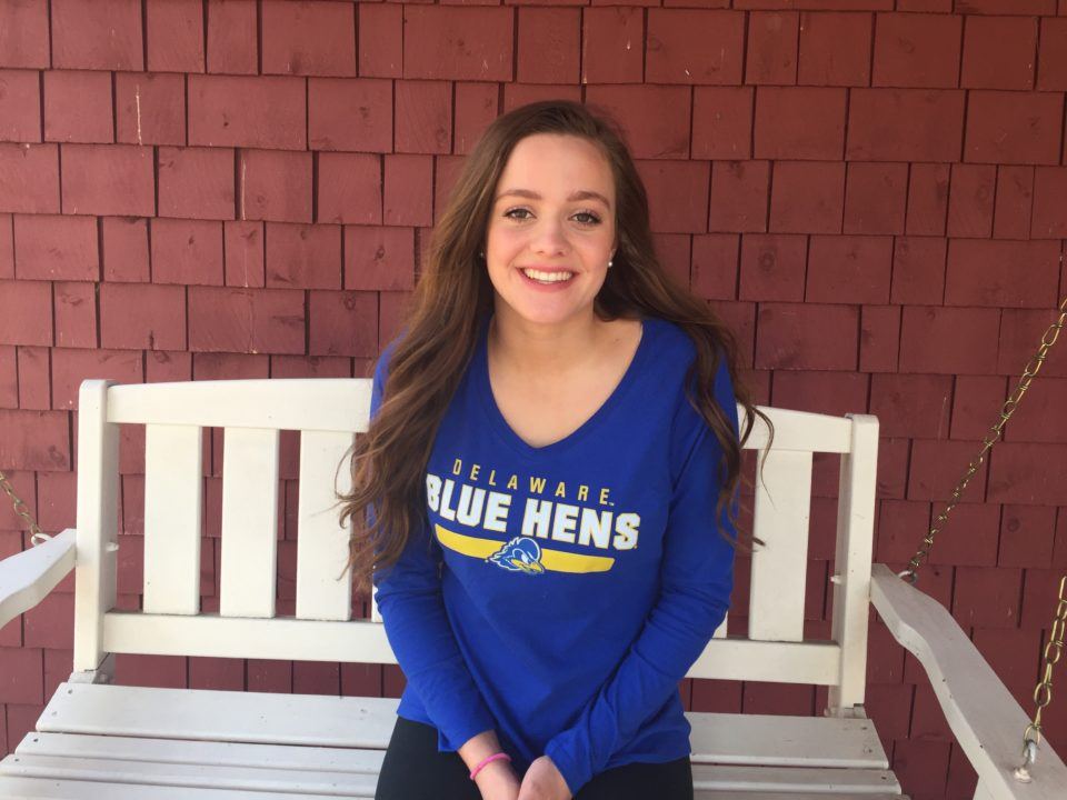 NH Champ Audrey Duvall Commits to Delaware; 3rd Sibling to Swim D1