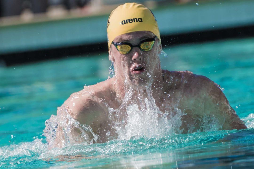 Cal’s Karl Arvidsson Hits NCAA ‘A’ Cut with 1:52 200 Breast in Pac-12 Time Trials