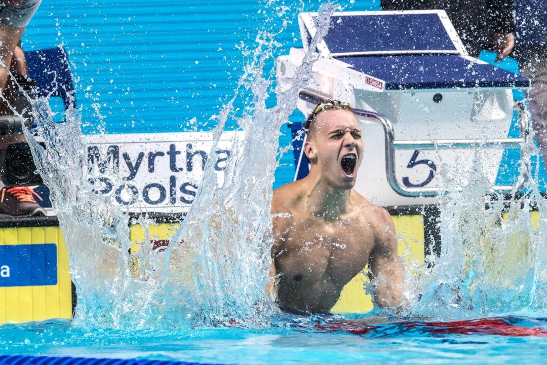 Caeleb Dressel Rips Fastest Textile Swim Ever with 21.1 to win 50 Free