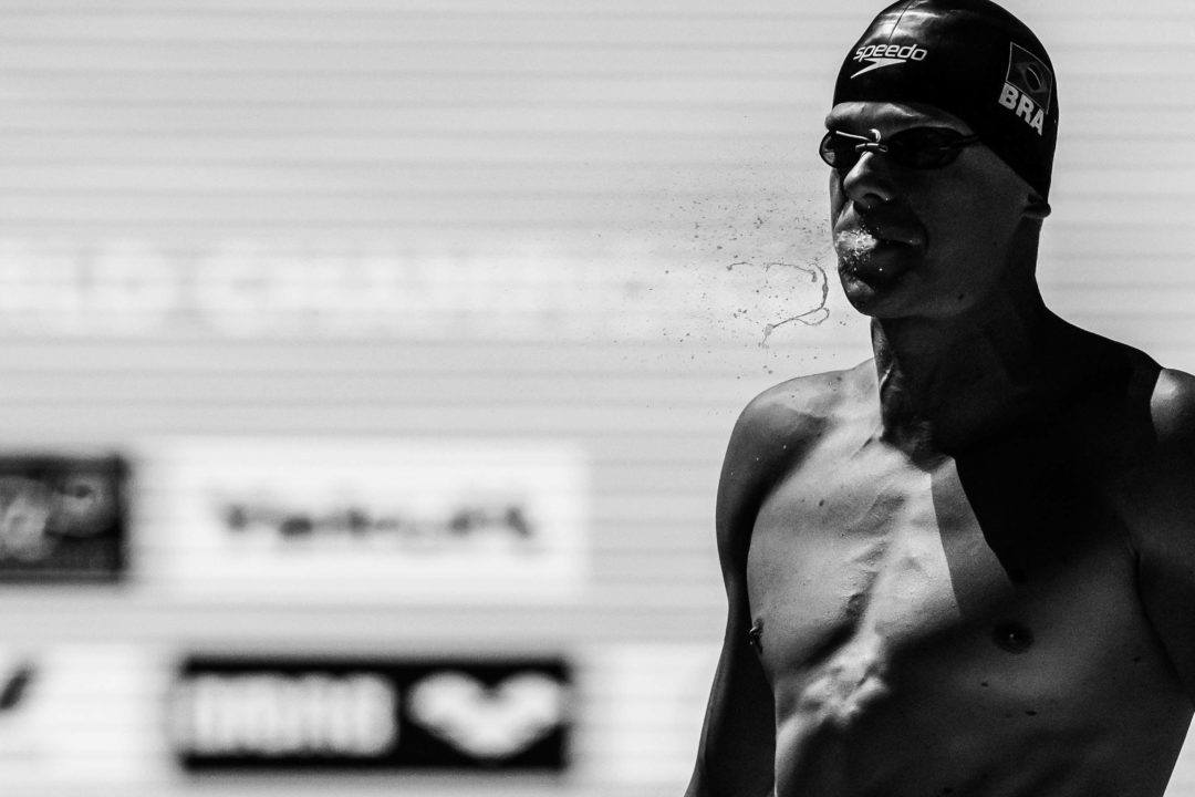 Cesar Cielo Swims His Potentially-Last Meet in Brazil