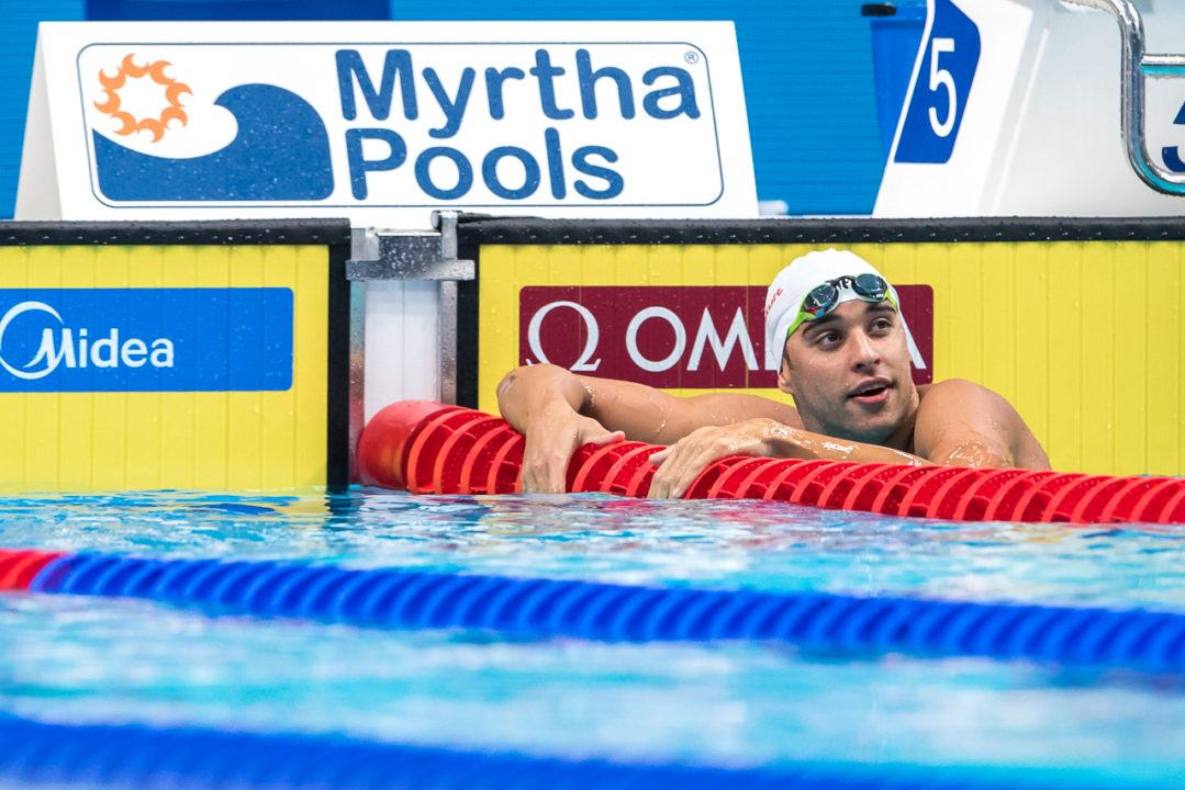 FINA World Cup Berlin: Le Clos Unloads South African 100 Free NR
