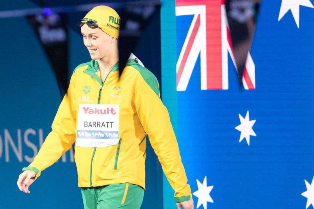31-Year-Old Barratt Sets New Aussie Record, Becomes 7th Fastest 50 Flyer Ever