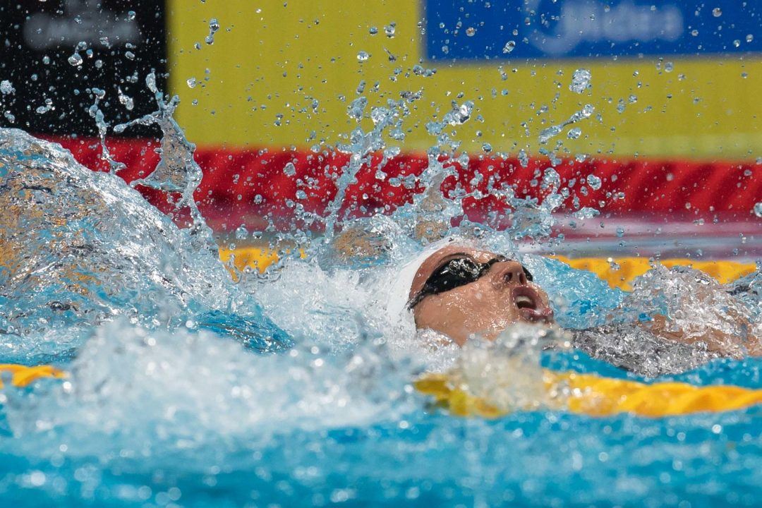 WATCH: Kylie Masse Breaks Canadian 50 Back Record (The First Time)
