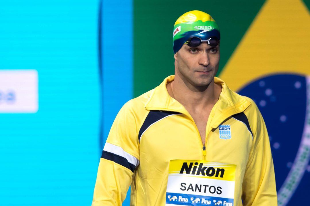 La FINA invite Nicholas Santos à participer aux Championnats du monde 2019