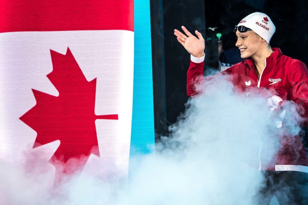 Canadian Women Complete Sweep Of Relays With WJR In 400 Medley