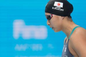 Japanese Duo Doubles Under Asian Games Record in W. 100 Breast