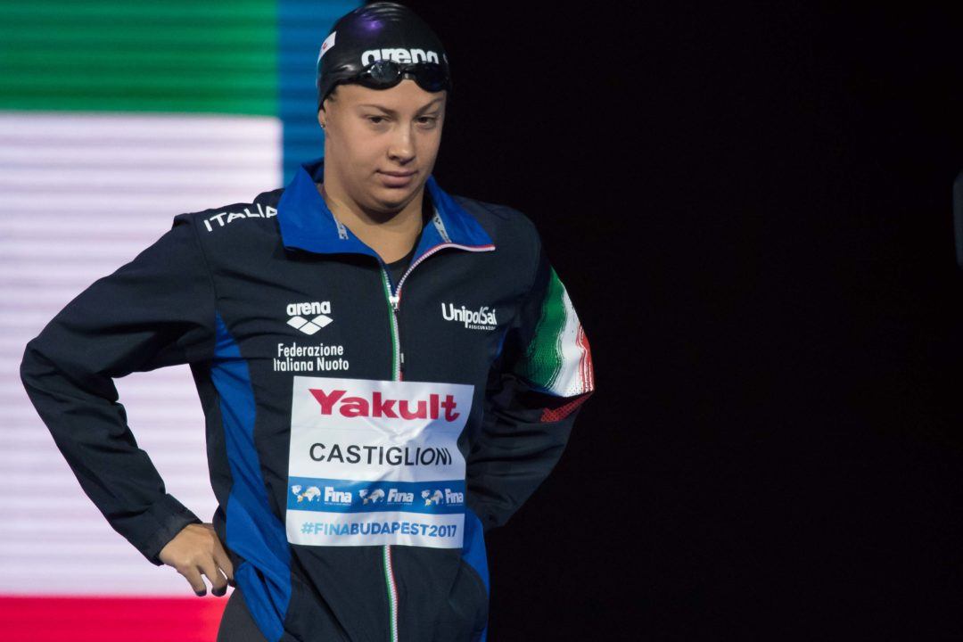 Arianna Castiglioni Eguaglia Record Della Carraro Nello Swim Off-Risultati Day2