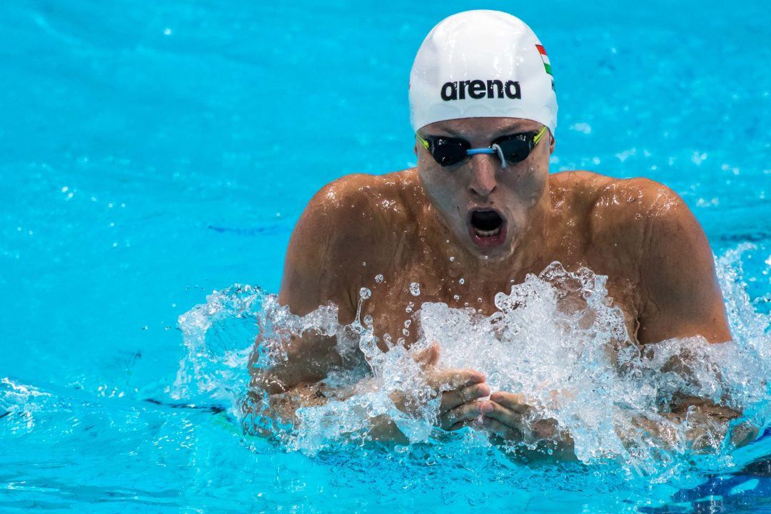 Euro Champ David Verraszto to Compete at Energy for Swim 2018