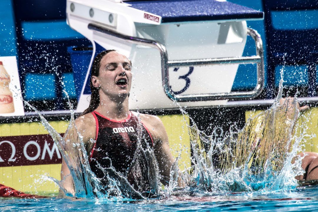 Sjostrom, Hosszu Double Up On Day 2 Of Doha World Cup