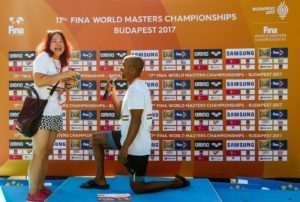 US Masters National Champion Proposes on the Podium at Worlds