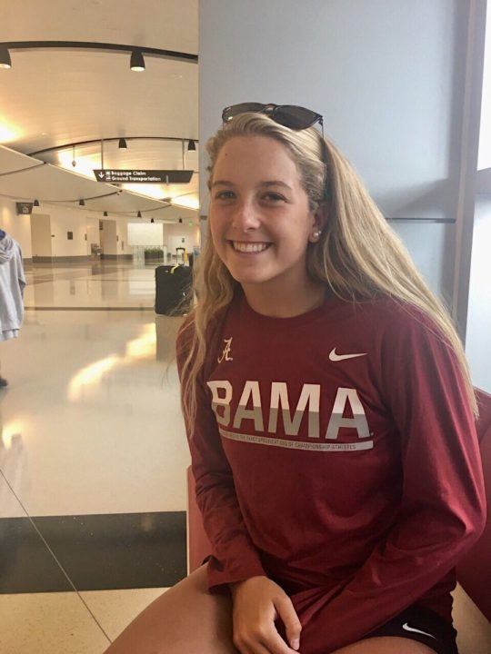 Back/Fly Specialist Morgan Liberto Verbally Commits to ‘Bama