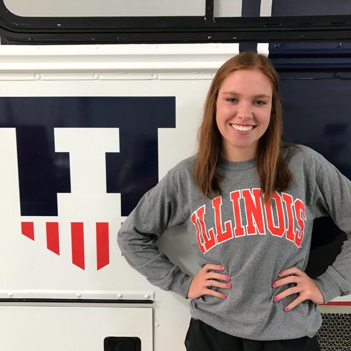 Distance Freestyler Abby Martin Verbally Commits to In-state Illini