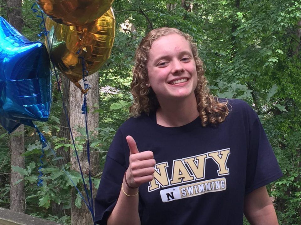 GHSA 6-7A 100 Back State Champion Sarah Sorensen Verbally Commits to Navy