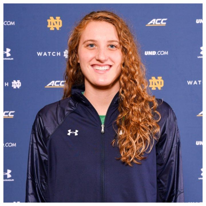 ND’s Luciana Thomas, NU’s Ally Larson Lock Up NCAA Qualifying Spots at Purdue