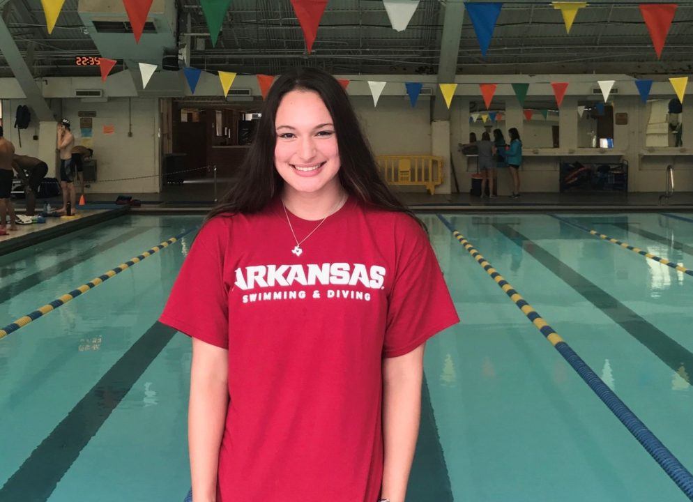 Texas freestyler/backstroker Rachel Rodriguez Commits to Arkansas
