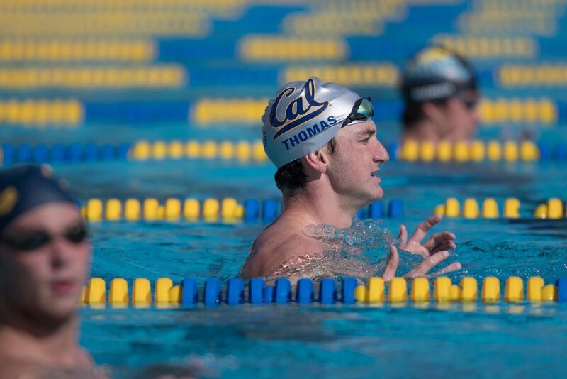 Hoffer Sweeps Sprints as Cal Men Take Down USC on the Road