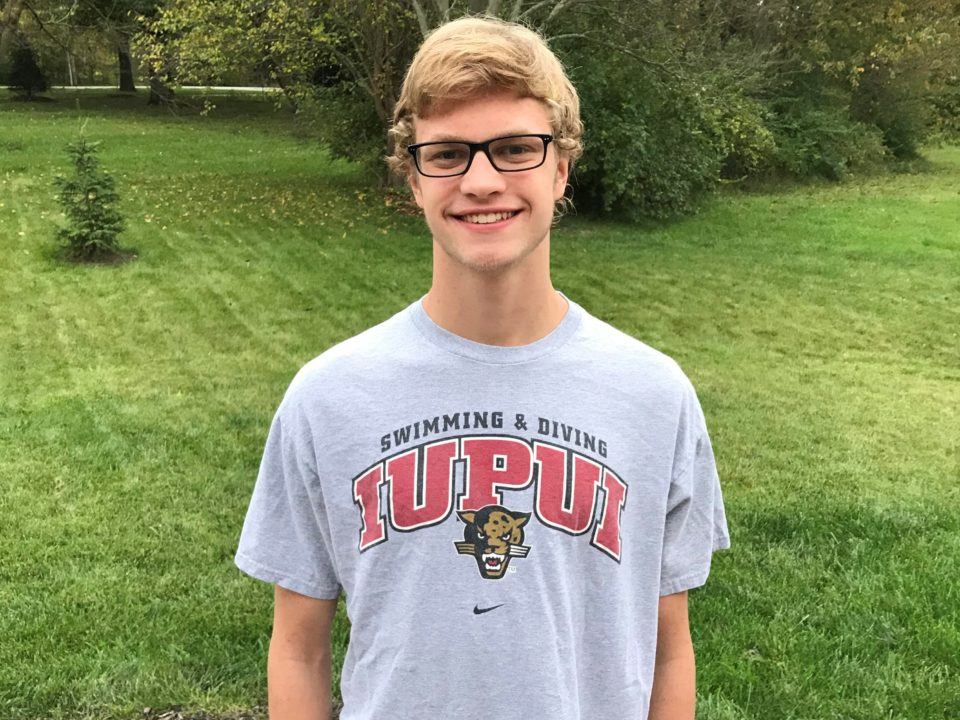 Distance Freestyler Nick Harris Gives Verbal Commitment to In-state IUPUI