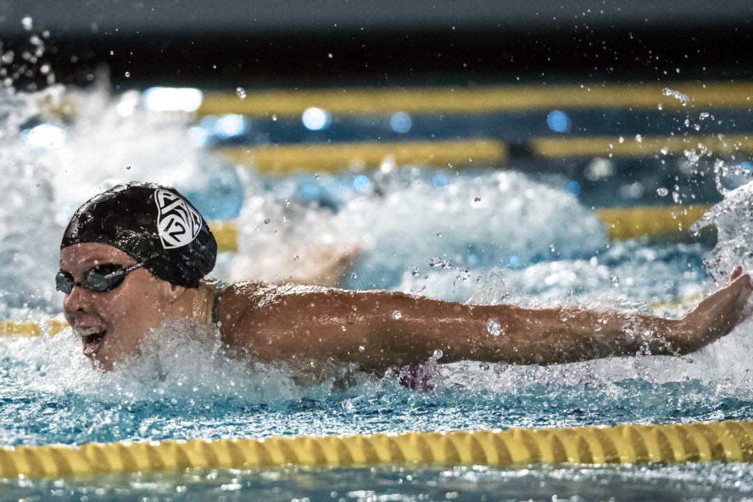 USC’s Louise Hansson Drops 100 Back in Favor of 100 Fly at Pac-12s
