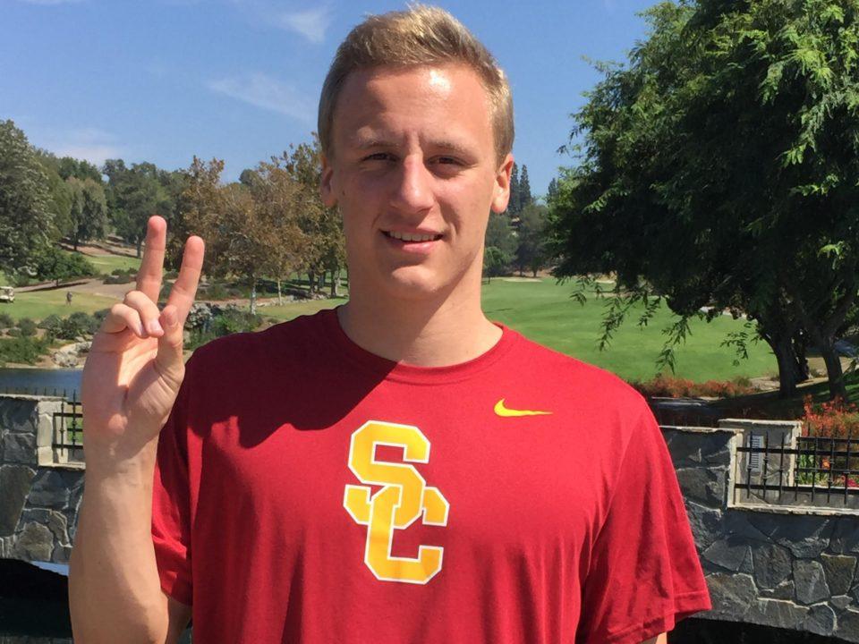 SoCal Breaststroker Sean Ward Commits to Nearby USC