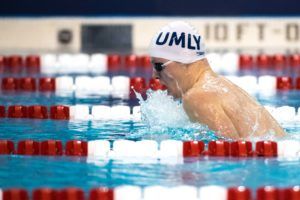 Brendan Burns Breaks YMCA Record in Only Individual Swim of the Meet