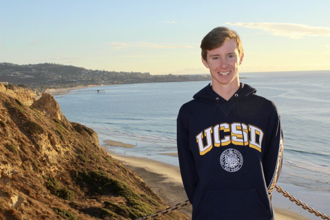 UCSD Picks Up Local Middle-distance Freestyle Ace Mitchell Stoddard