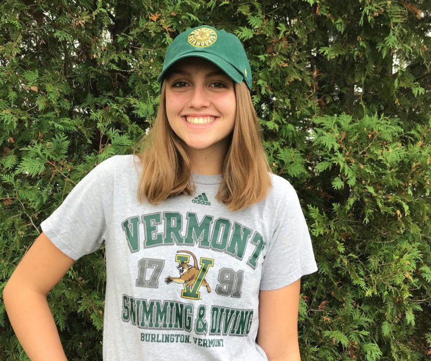 Backstroker/IMer Kendall Ware Commits to University of Vermont