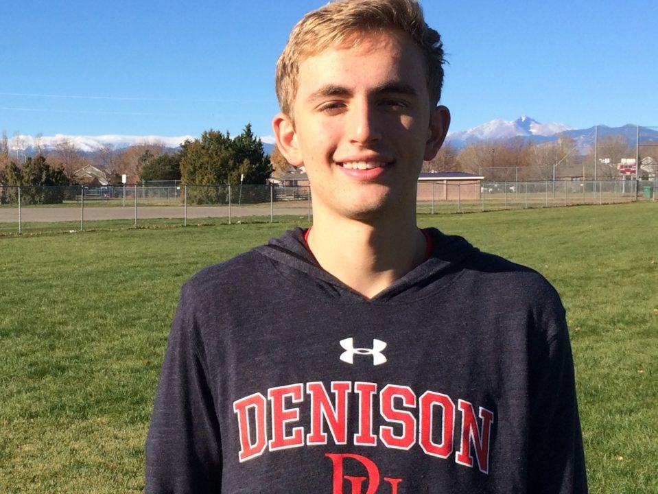 Distance Freestyler Lukas Gately Sends Verbal Commitment to Denison
