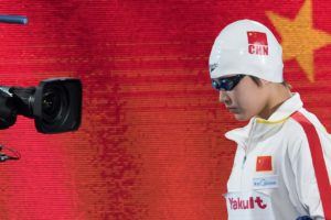 La china Li Bingjie tumba el récord de los campeonatos de Belmonte en 800 libre