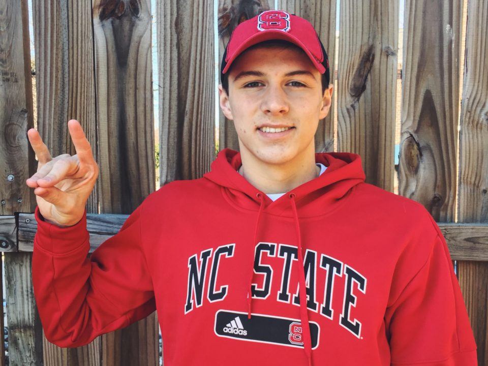 NC State Earns Verbal from 3x NCHSAA 3A State Champ Noah Henderson