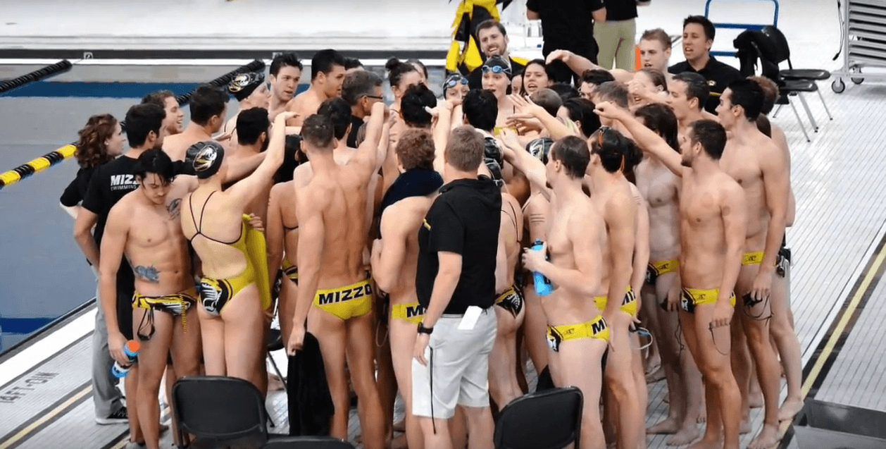 Nick Alexander Swims First Sub-1:40 200 Back Of The Season At Mizzou Invite